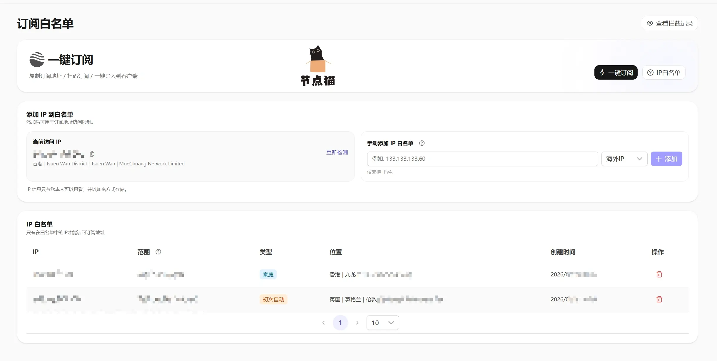 Netsyo 机场官网白名单